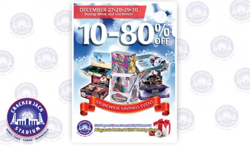 Boxing Week Storewide Savings Event - December 27-30, 2014 Boxing Week Storewide Savings Event - December 27-30, 2014