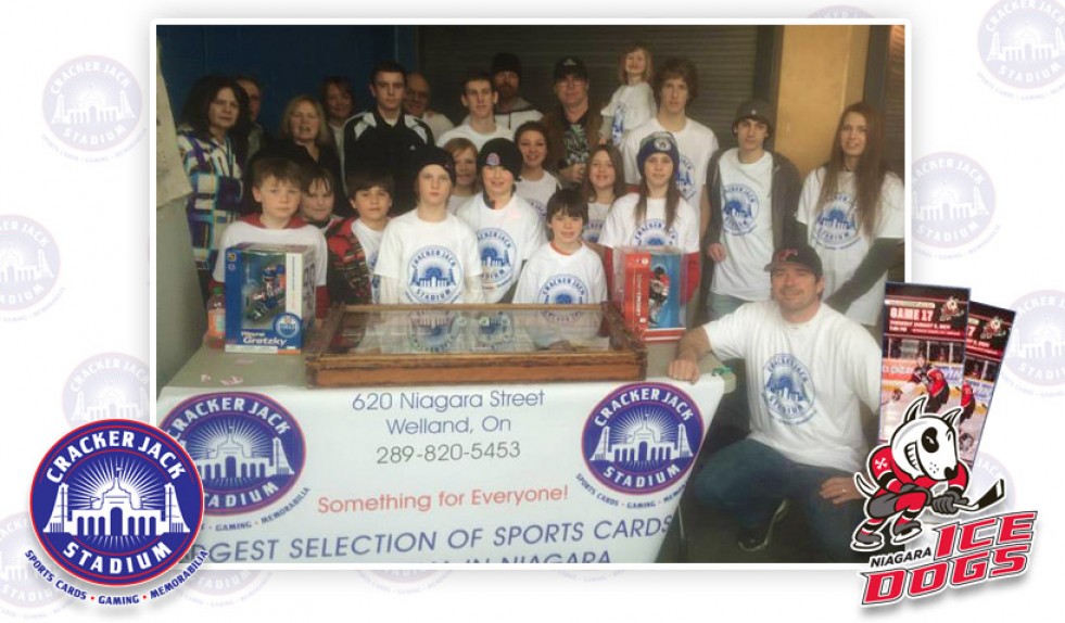 Crackerjack Stadium Store Launch at Niagara Ice Dogs Game