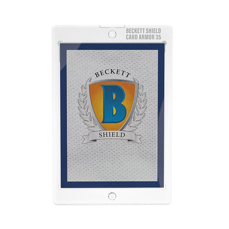 beckett shield graded card sleeves Amazon.com: Beckett Shield Standard Size Card Sleeves Resealable Team Bags 100CT MTG Card Sleeves are Smooth & Tough Compatible with Pokemon, Yugioh, & Magic the Gathering Card Sleeves :