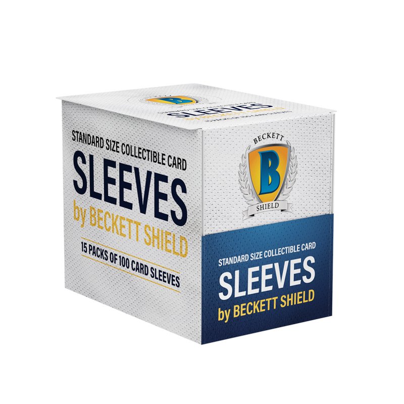 Vault X Exact Fit Sleeves 2000 Beckett Shield Card Sleeves - 20 Packs Of  100 (Standard Size) - New, For Collecting Black Card Sleeves