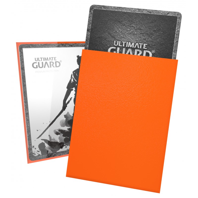 Ultimate Guard Katana Protective 100Card Sleeves Standard Size, Orange