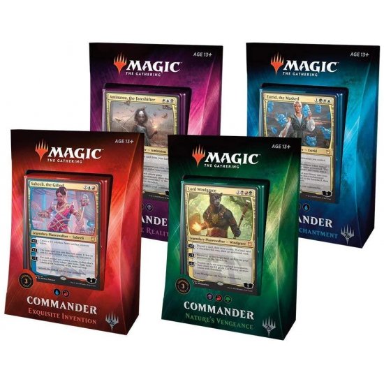 Magic: The Gathering Commander 2018 - 4-Deck Set