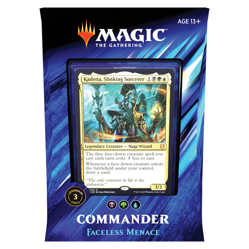 Magic The Gathering Commander 2019 Faceless Menace