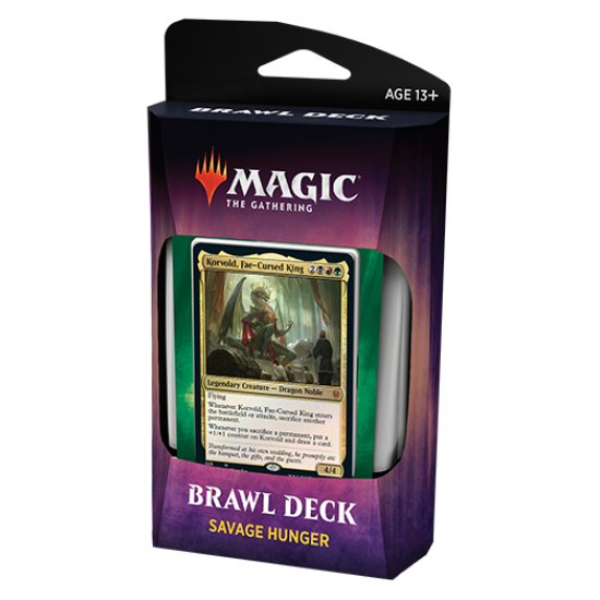 Magic The Gathering Throne of Eldraine Brawl Deck Savage Hunger