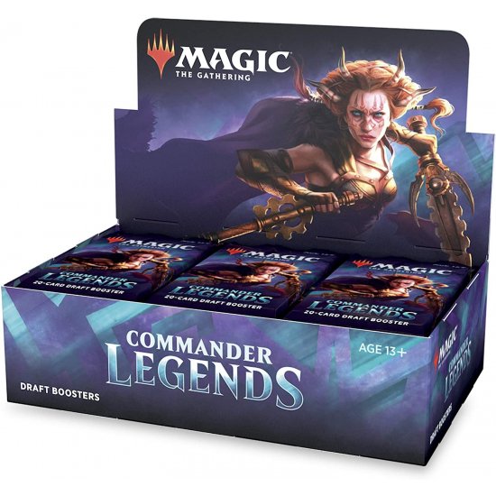 Magic: The Gathering Commander Legends Draft Booster Box, 24/Pack