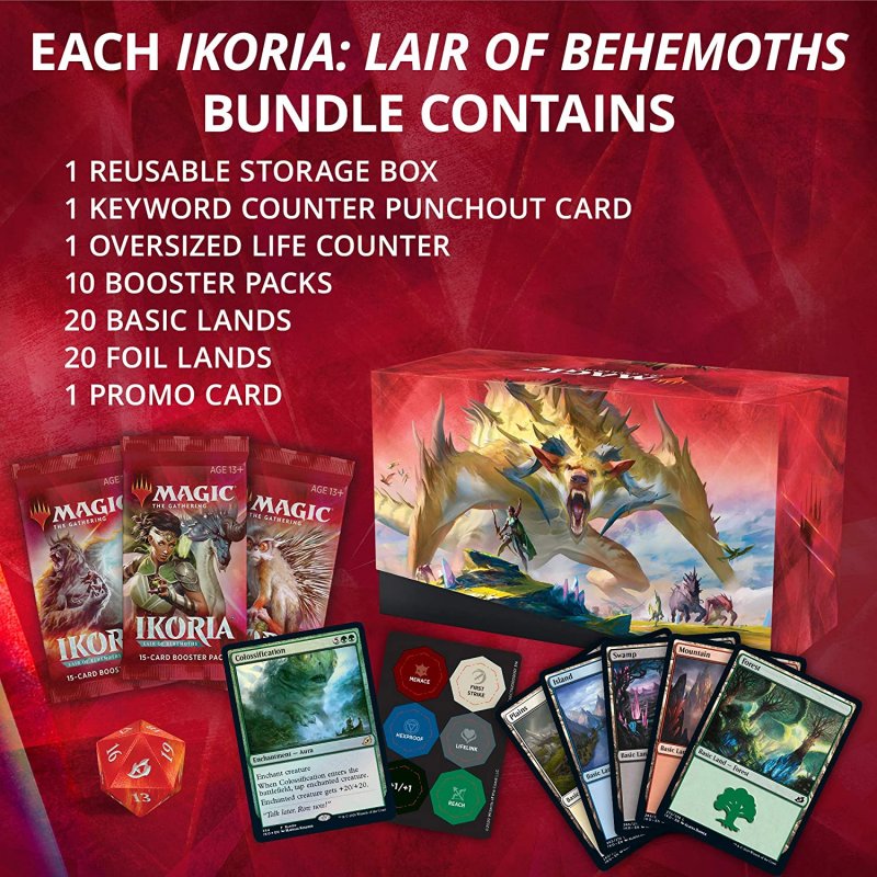 Magic The Gathering Ikoria Lair Of Behemoths Bundle