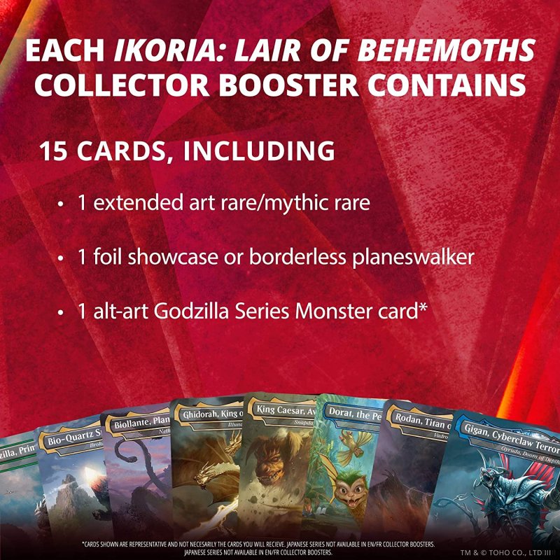 Magic The Gathering Ikoria Lair of Behemoths 15Card Collector