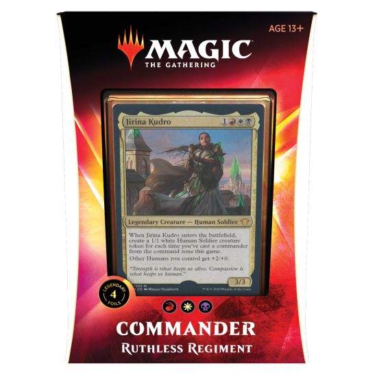 Magic: The Gathering Ikoria: Lair of Behemoths Commander 2020 Deck - Ruthless Regiment