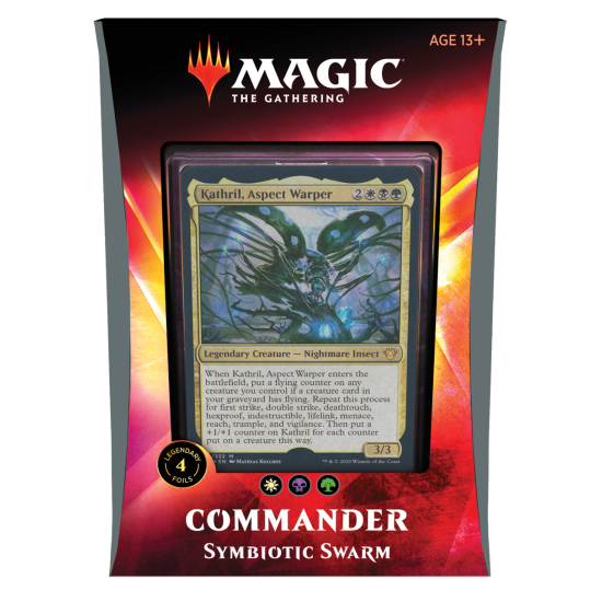 Magic: The Gathering Ikoria: Lair of Behemoths Commander 2020 Deck - Symbiotic Swarm