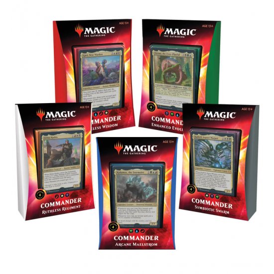 Magic: The Gathering Ikoria: Lair of Behemoths Commander 2020 Decks Set of 5