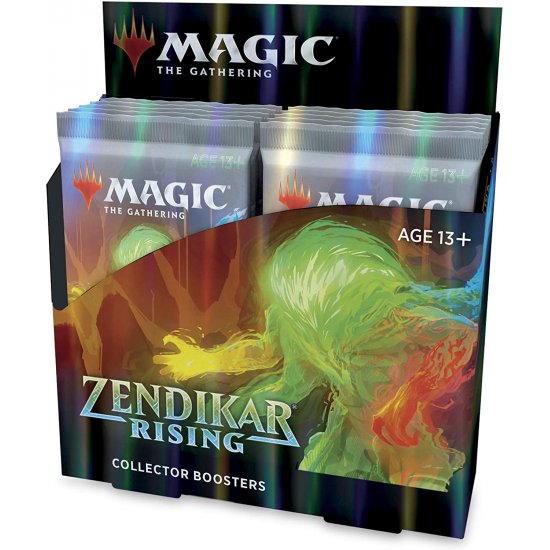 Magic The Gathering Zendikar Rising Collector Booster Box, 24/Pack