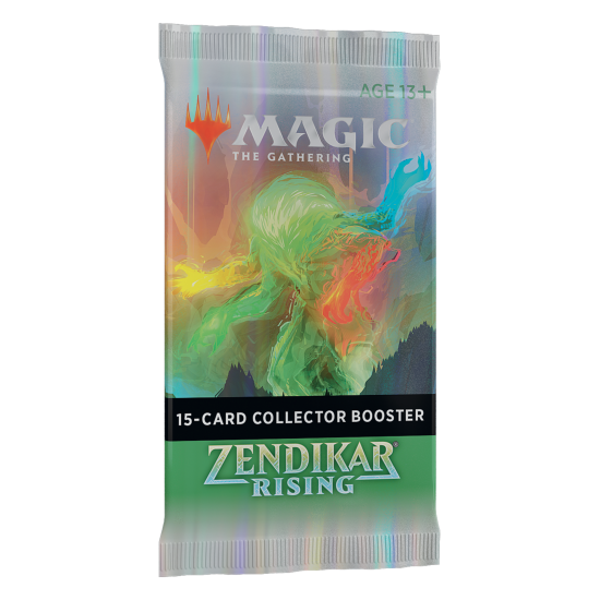 Magic: The Gathering Zendikar Rising 15-Card Collector Booster Pack