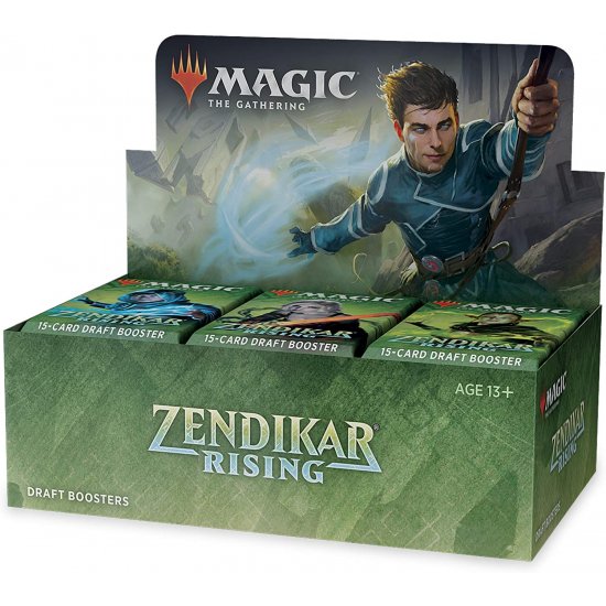 Magic The Gathering Zendikar Rising Draft Booster Box, 36/Pack