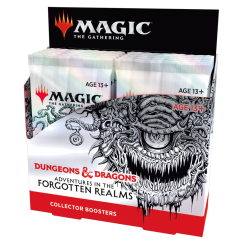 Magic: The Gathering Dungeons & Dragons - Adventures in the Forgotten Realms Collector Booster Box, 12/Pack