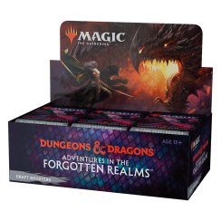 Magic: The Gathering Dungeons & Dragons - Adventures in the Forgotten Realms Draft Booster Box, 36/Pack