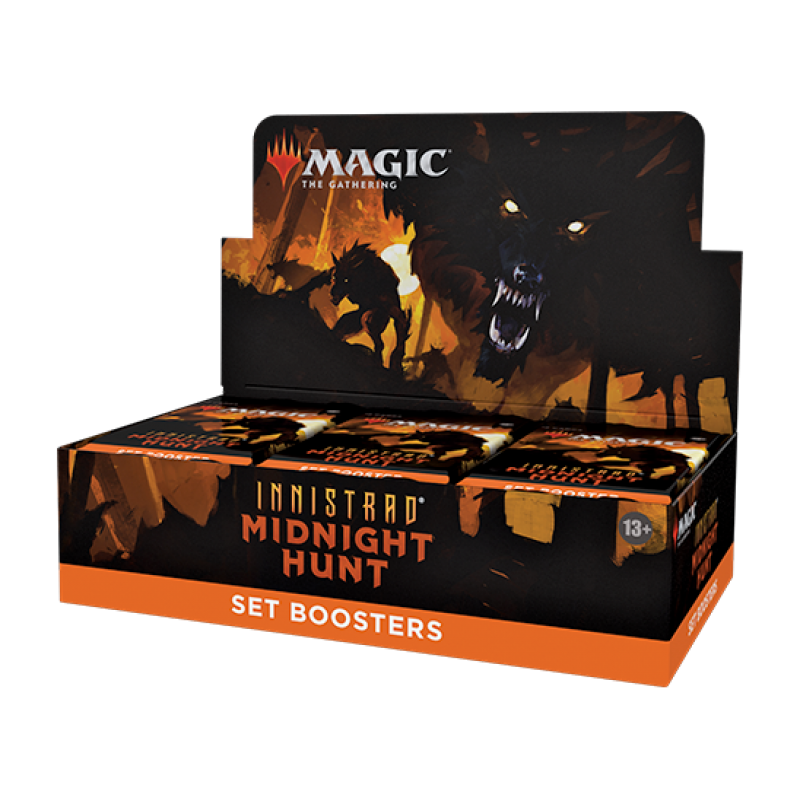 Magic The Gathering Innistrad Midnight Hunt Set Booster Box, 30/Pack