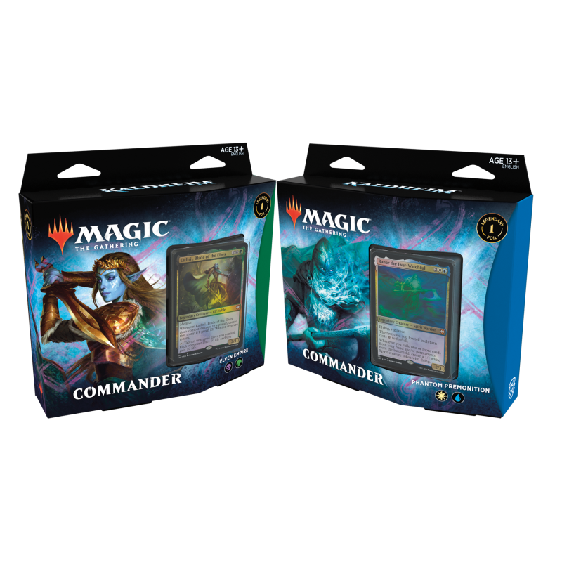 Magic The Gathering Kaldheim Commander Decks Set of 2