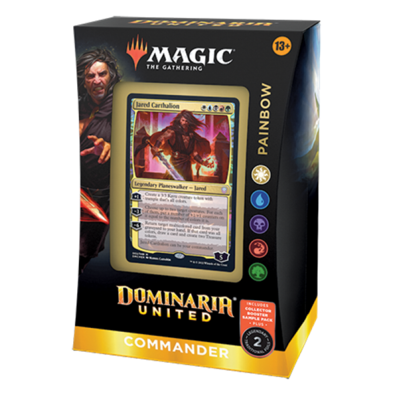 Magic The Gathering Dominaria United Commander Deck Painbow