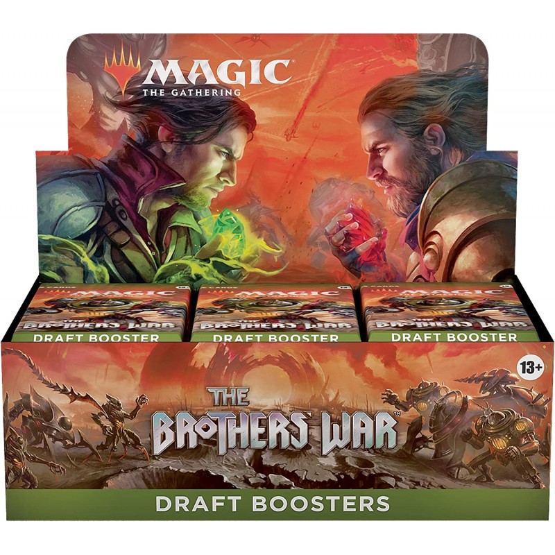 Magic The Gathering The Brothers' War Draft Booster Box, 36/Pack