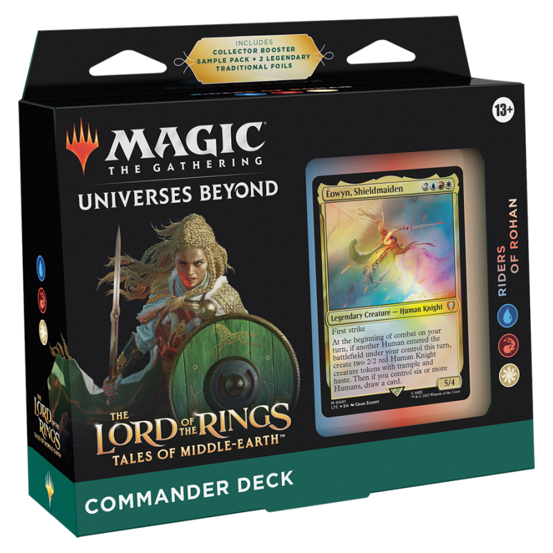 Magic The Gathering The Lord of the Rings Tales of Middleearth™ Commander Deck Riders of