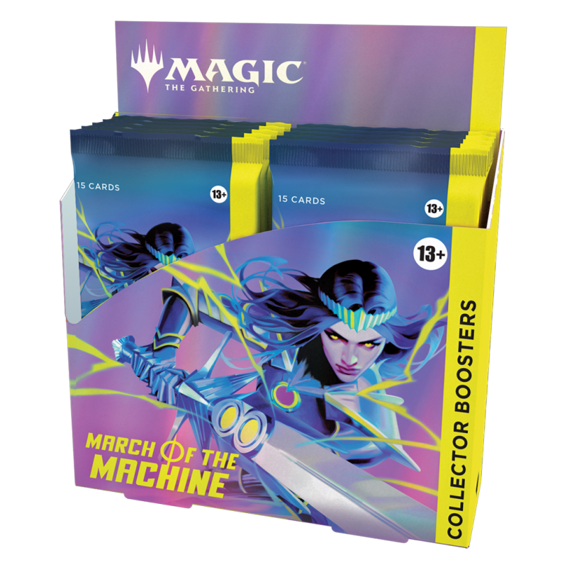 Magic The Gathering March of the Machine Collector Booster Box, 12/Pack