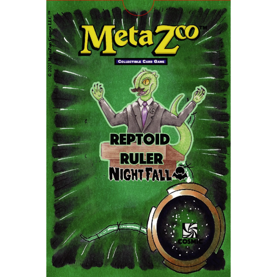 MetaZoo: Nightfall Theme Deck - Reptoid Ruler