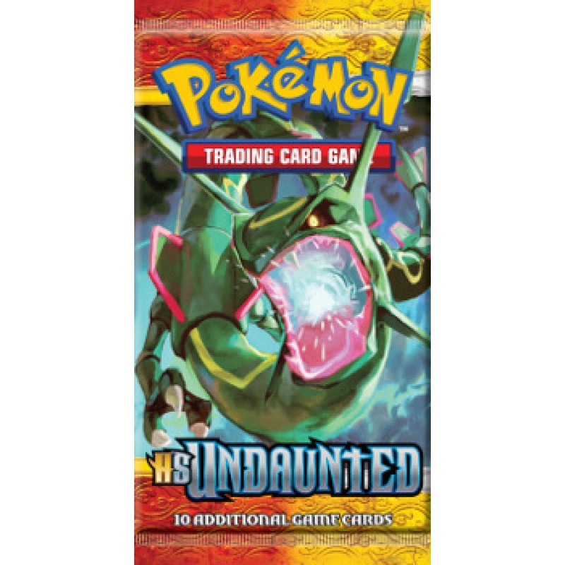 Pokemon Heartgold Soulsilver Undaunted Booster Pack Walmart Com Walmart Com