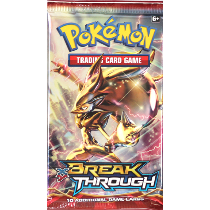 Pokemon XY Break Through Booster Pack from Canada 