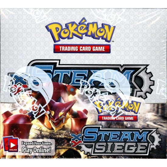Pokemon XY Steam Siege Booster Box, 36/Pack Pokemon XY Steam Siege Booster Box, 36/Pack