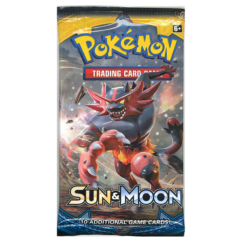 Pokemon Sun & Moon Base Set 10Card Booster Pack
