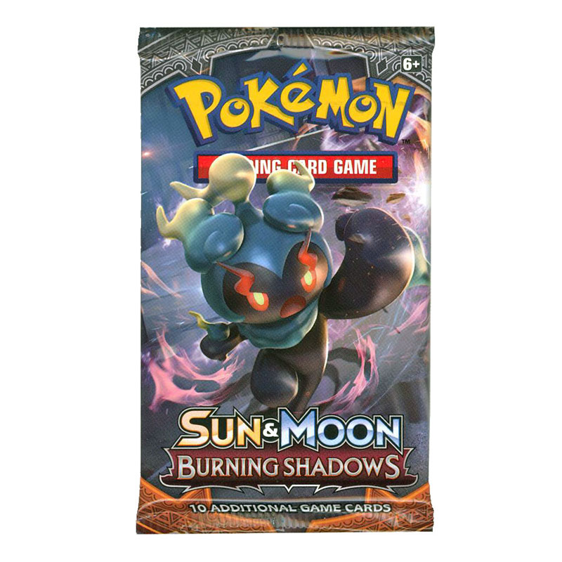 Pokemon Sun & Moon Burning Shadows 10-Card Booster Pack
