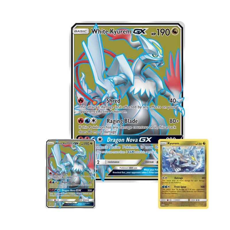 Pokemon Dragon Majesty White KyuremGX Special Collection