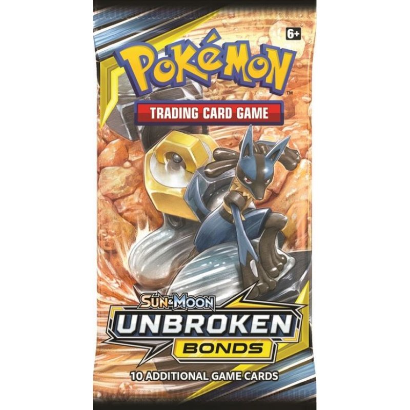 Pokemon Sun & Moon Unbroken Bonds Booster Box, 36/Pack