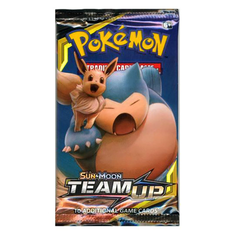 Pokemon Sun Moon Team Up 10 Card Booster Pack