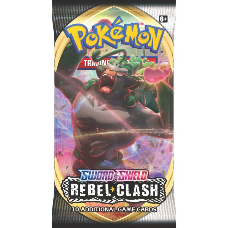 Pokemon Sword & Shield Rebel Clash 10-Card Booster Pack