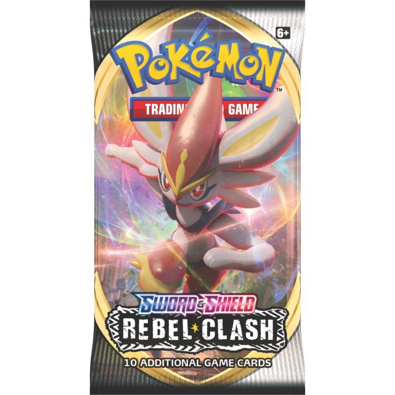 Pokemon Sword & Shield Rebel Clash 10Card Booster Pack