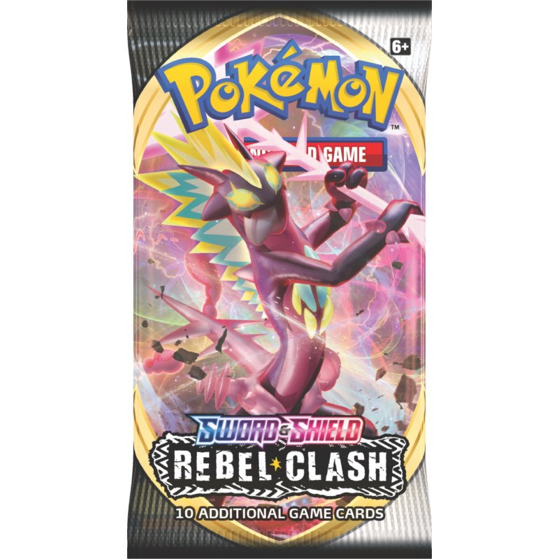Pokemon Sword & Shield Rebel Clash 10Card Booster Pack