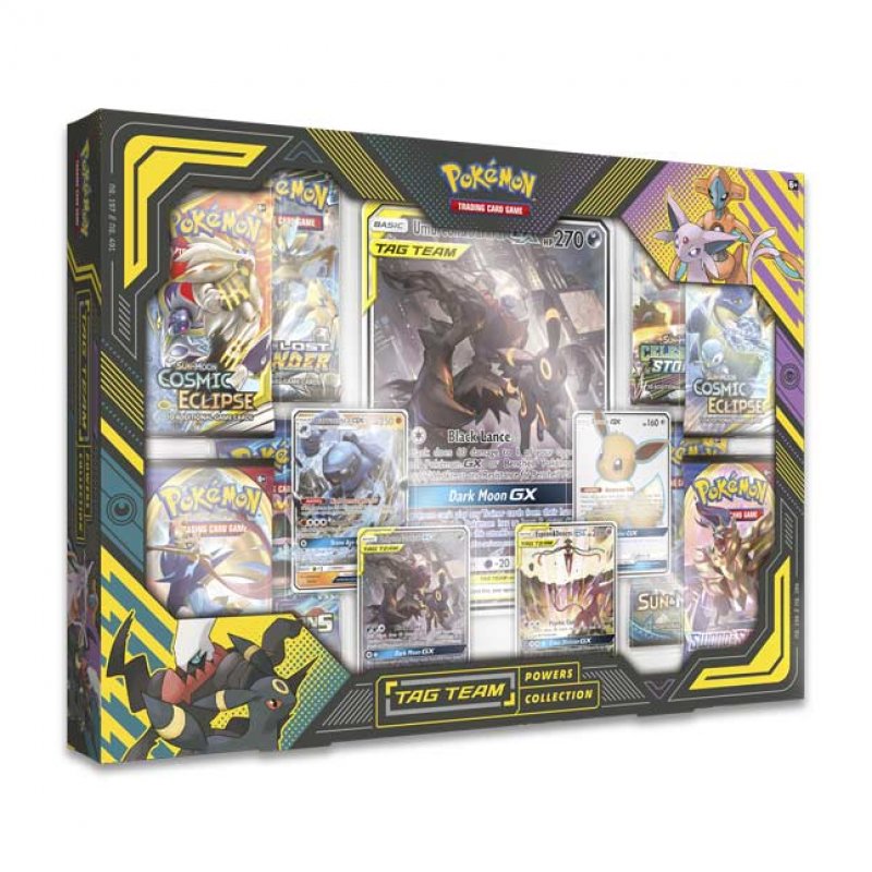 Pokemon Tag Team Powers Collection Umbreon & Darkrai-GX Box