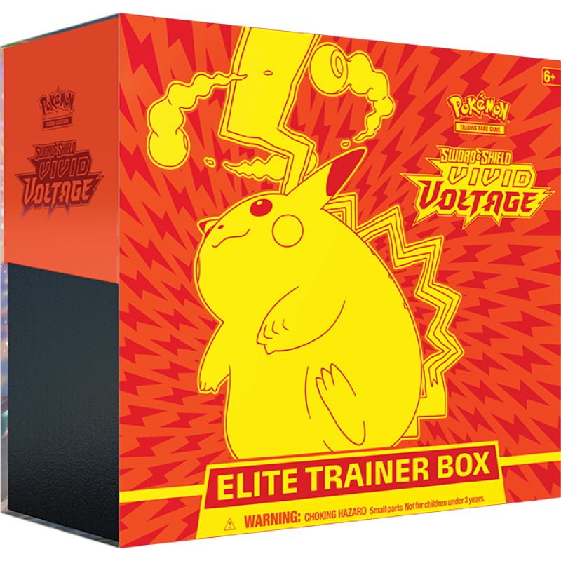 Pokemon Sword & Shield Vivid Voltage Elite Trainer Box