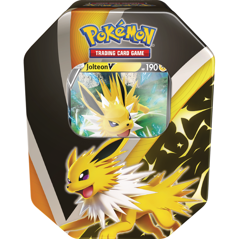 Pokemon Eevee Evolutions Tin Jolteon V