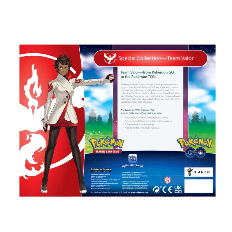 Pokemon Go Team Valor Special Collection