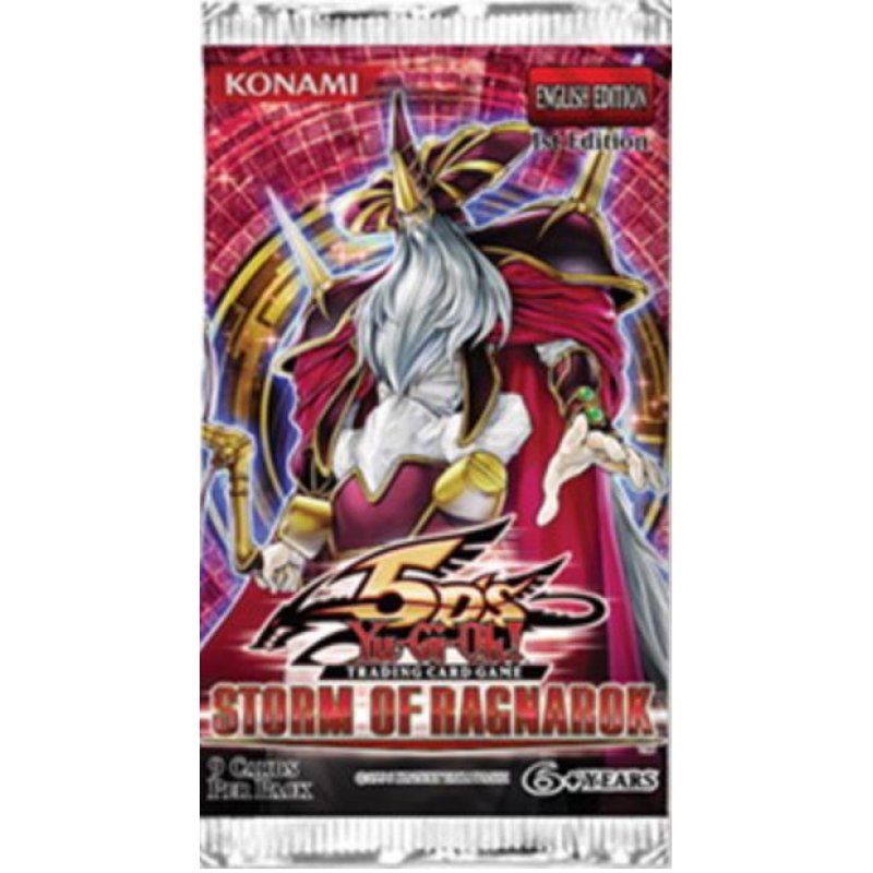Yu-Gi-Oh 5D's Storm of Ragnarok 1st Edition Booster Box, 24/Pack