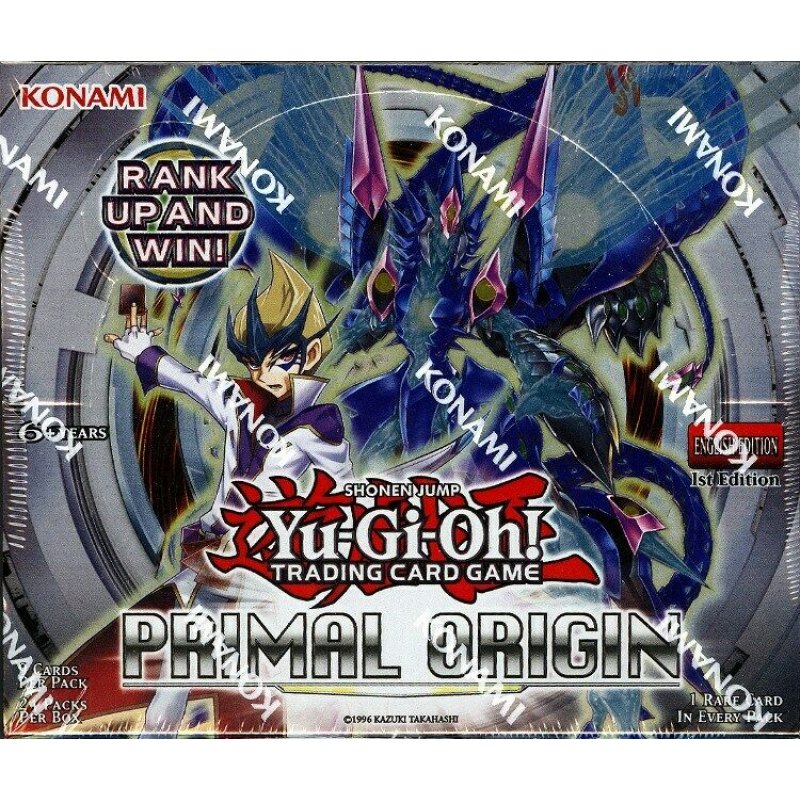 YuGiOh ZEXAL Primal Origin 1st Edition Booster Box, 24/Pack