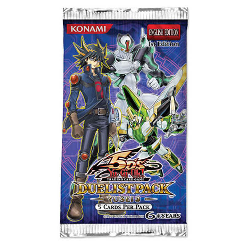 Duelist Pack Yugioh Booster Pack 5D's Yusei 2 MINT Sealed!