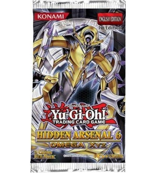 YuGiOh Hidden Arsenal HA01 UNL English Edition Trading Card Booster Pack New 