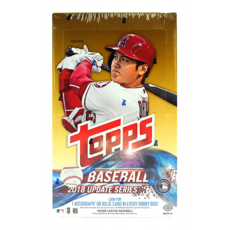 2018 Topps Update Series Baseball Hobby Box