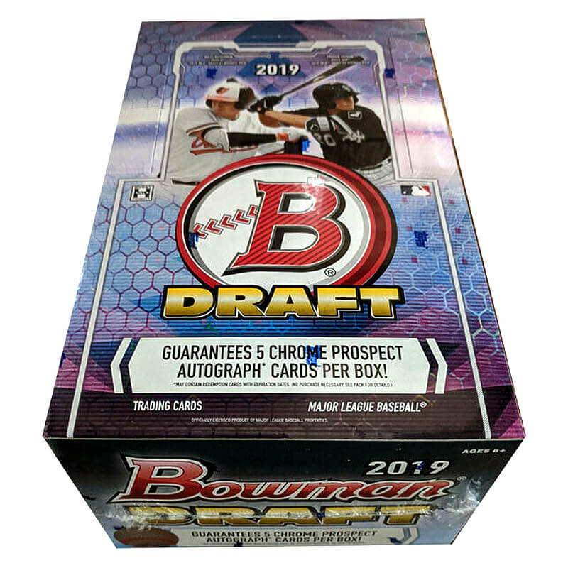 2019 Bowman Draft Baseball Hobby Super Jumbo Box