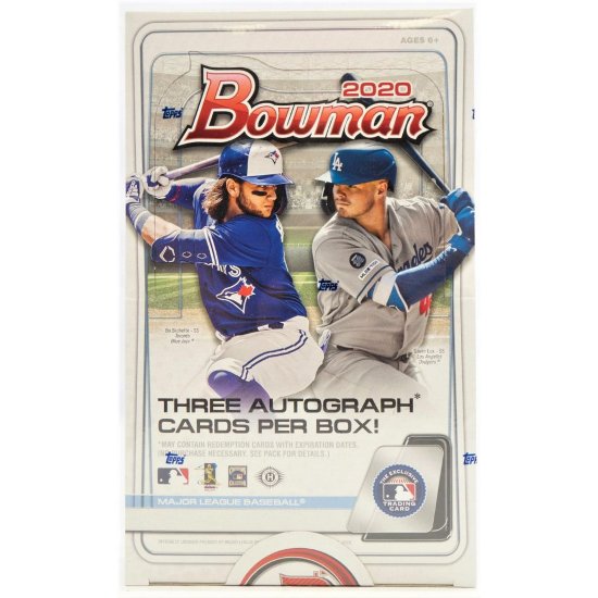 2020 Bowman Baseball Hobby Jumbo Box