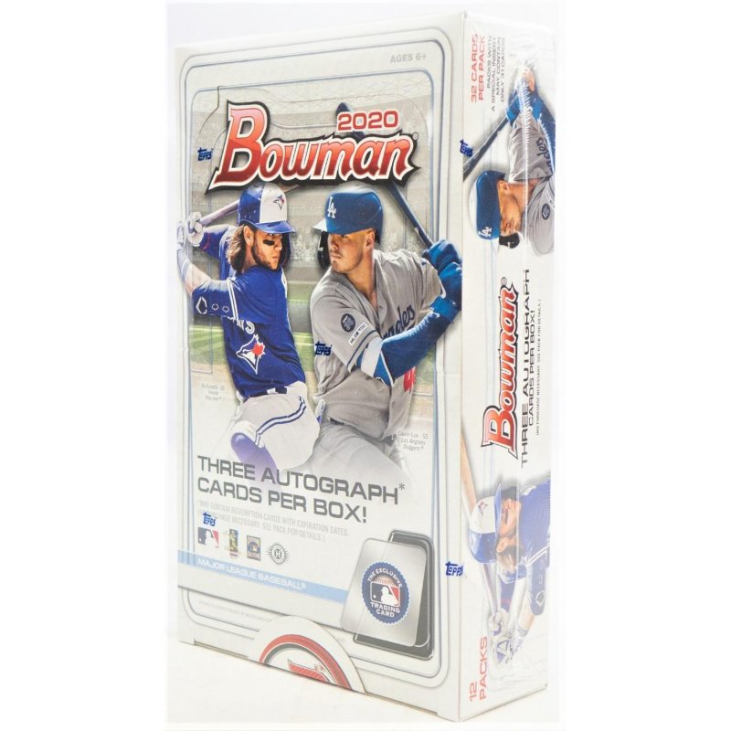 2020 Bowman Baseball Hobby Jumbo Box