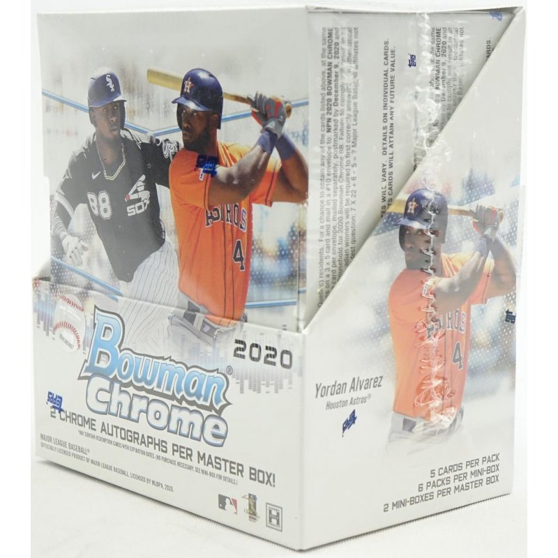 2020 Bowman Chrome Baseball Hobby Box